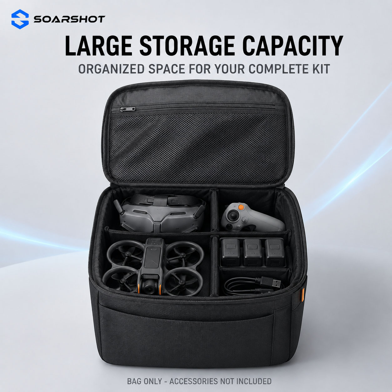 Чехол SOARSHOT для очков DJI A – обзор и цена Rc Helicopter Bag